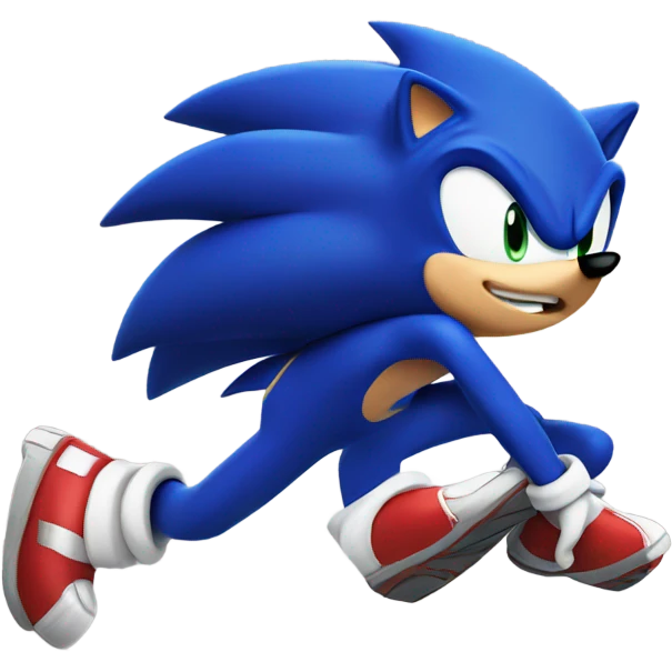 Sonic the hedgehog  emoji