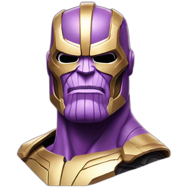 Pink thanos emoji