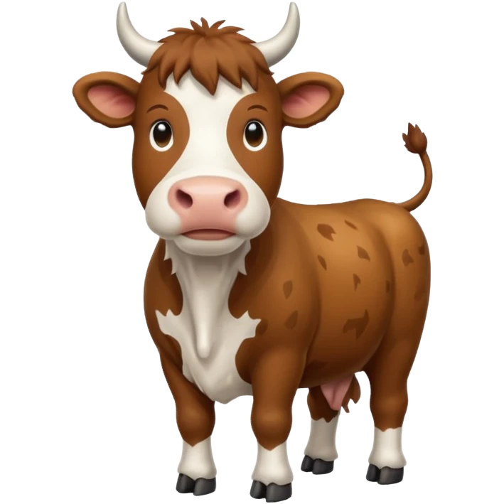 Mucca scozzese emoji