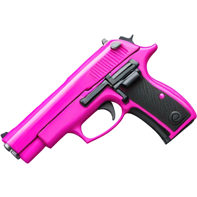 Pink gun  emoji