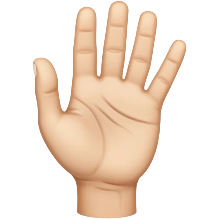 Leftward Thumb Sign Gesture emoji