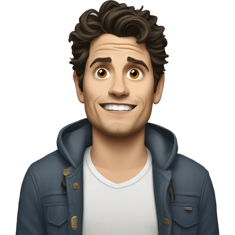 John Mayer surprised emoji