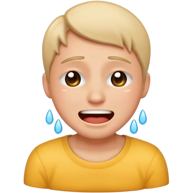 يبكي ويضحك emoji