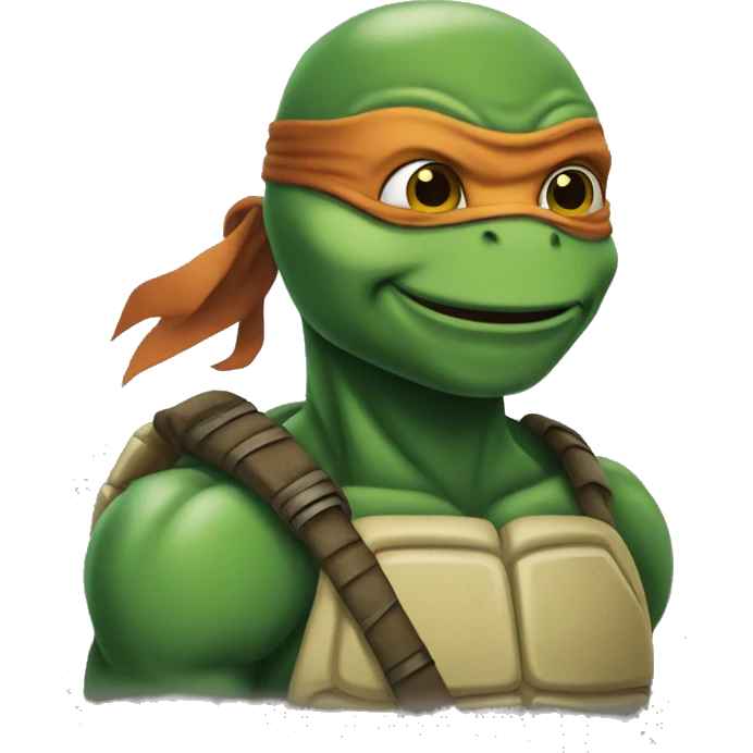 a ninja turtle emoji