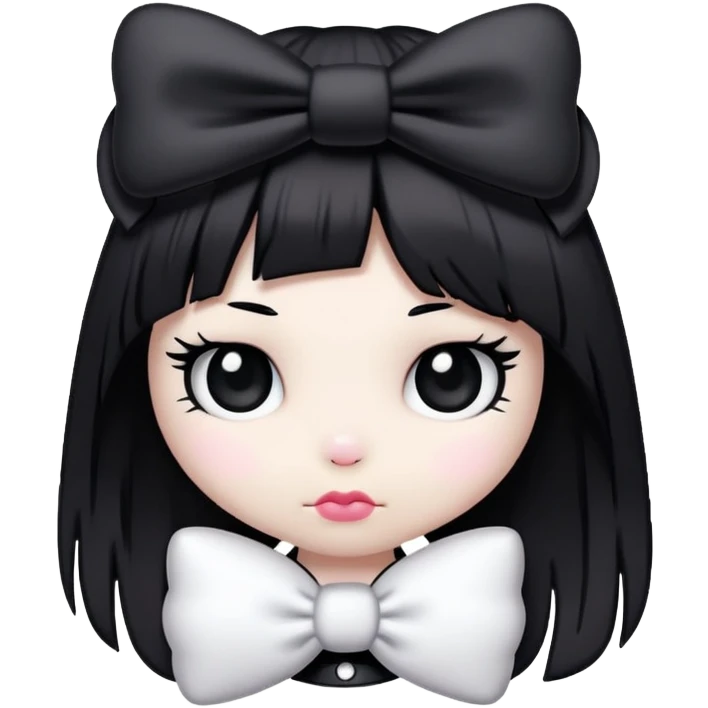 Emo Hello Kitty emoji