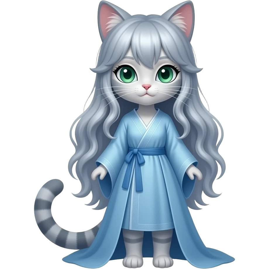 A Therian cat girl. emoji