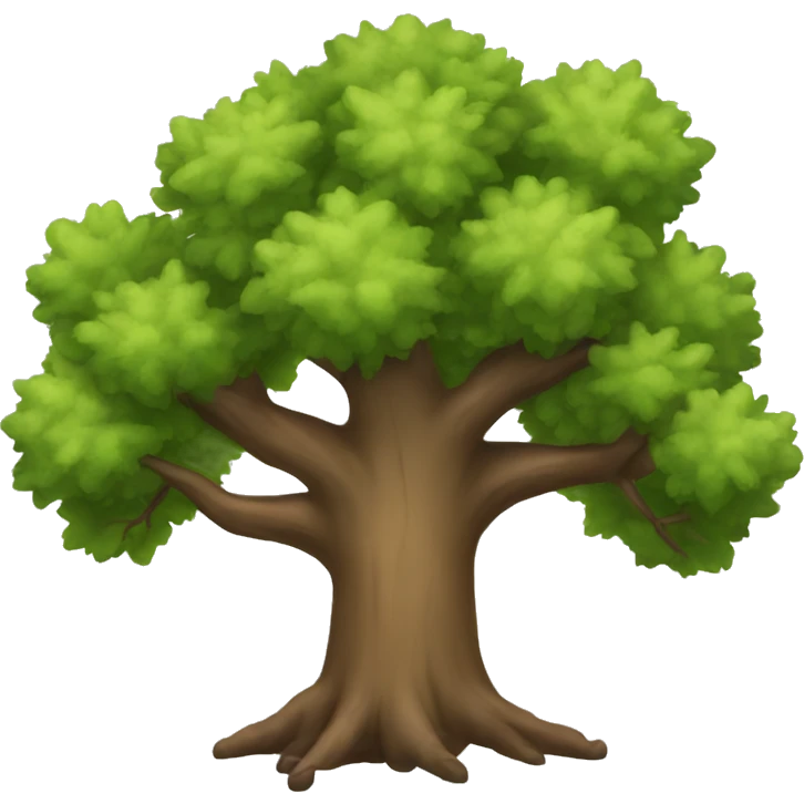 Oak tree emoji