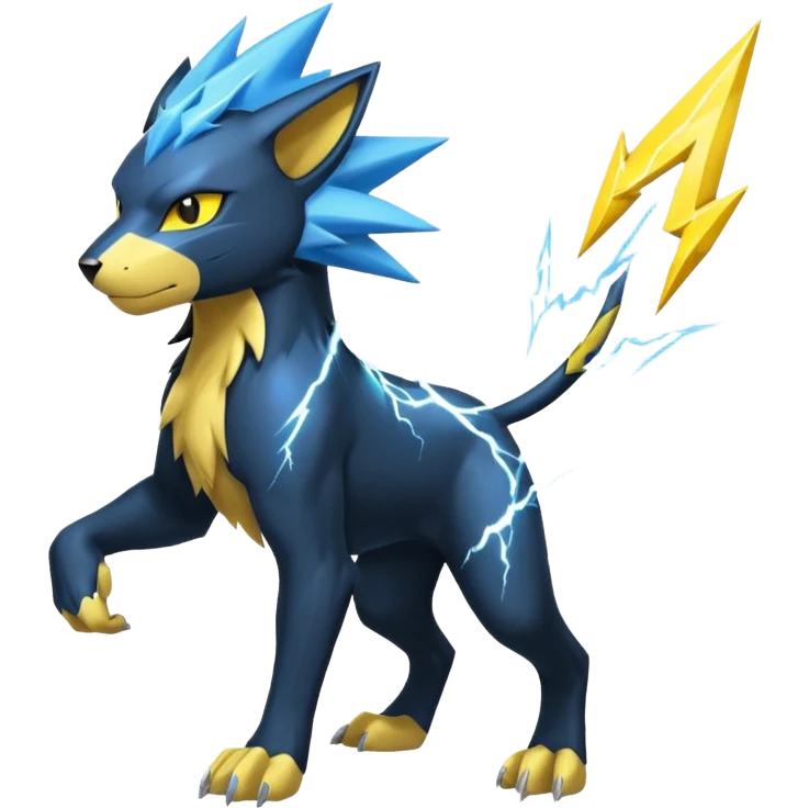 Manectric-Bolthund-Luxray-fusion emoji