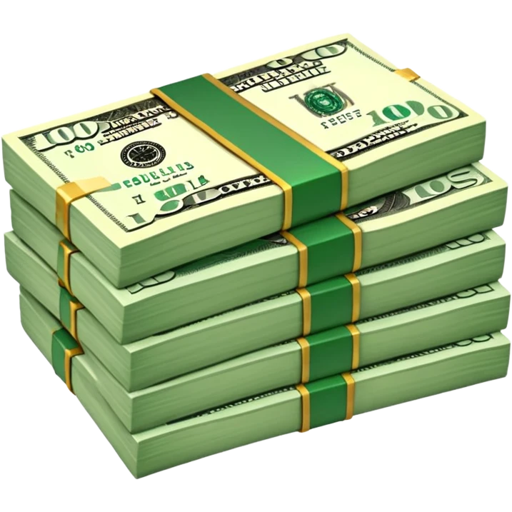 100 dollars emoji