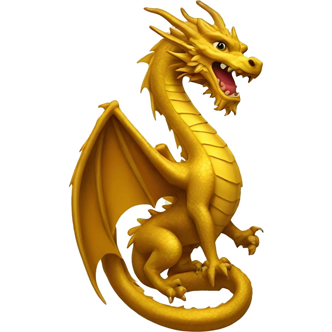 golden dragon emoji