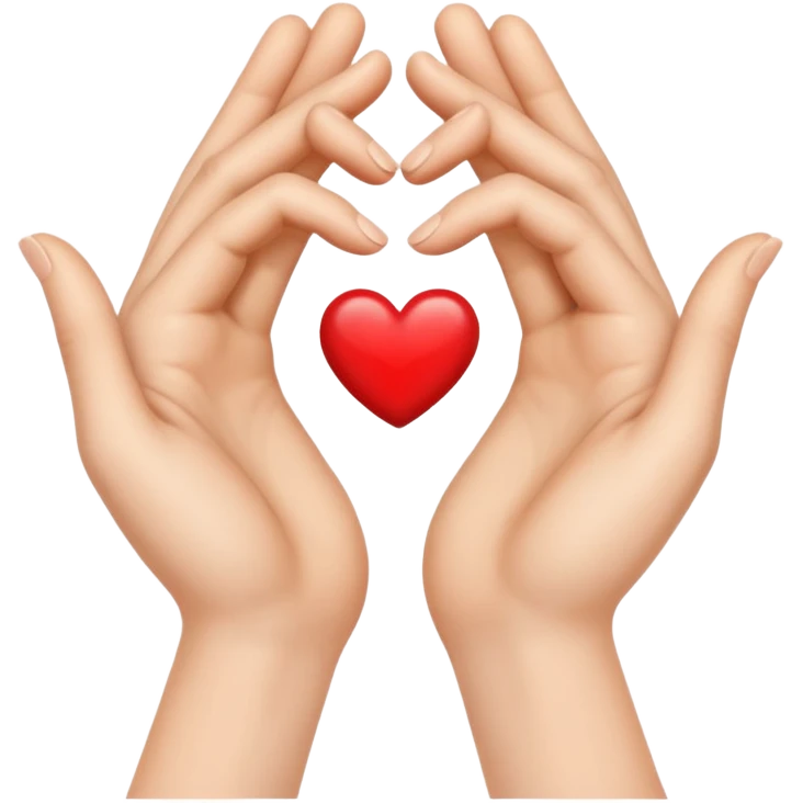 hands heart emoji