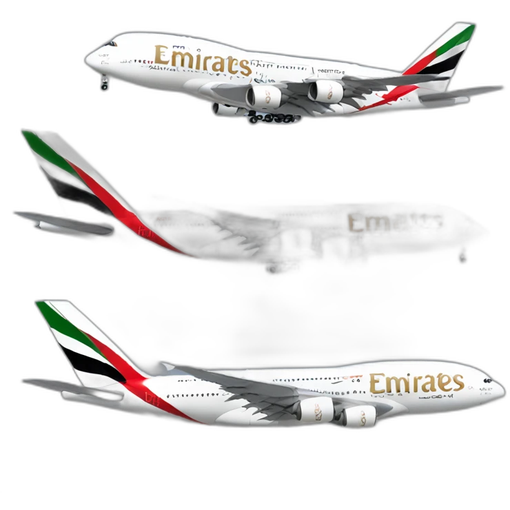 Emirates plane emoji