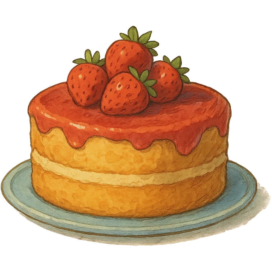 ghibli style cake emoji