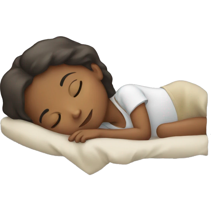 Sleeping girl  emoji