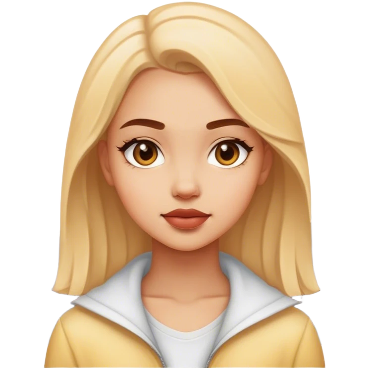 clean girl in New York  emoji