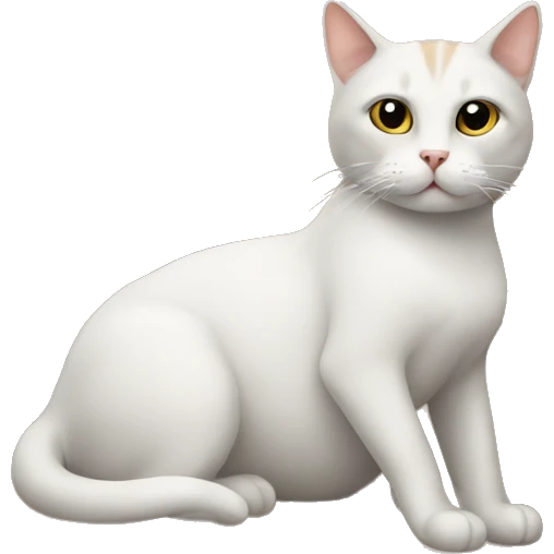 Cat on chair emoji