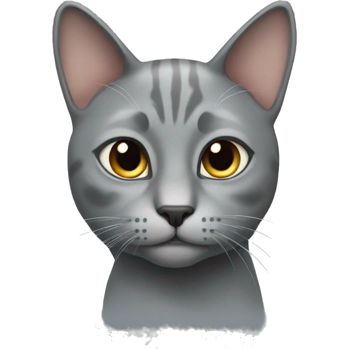 gray cat emoji