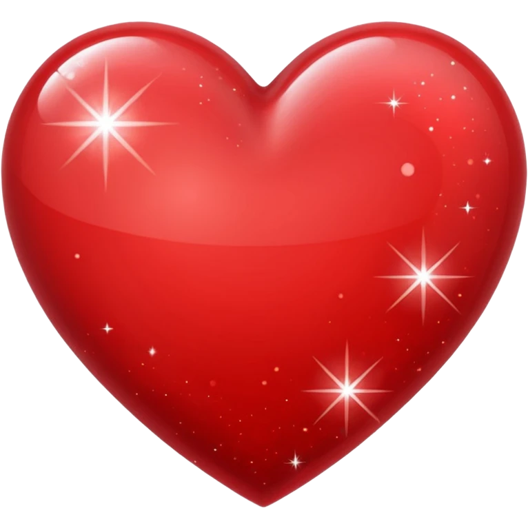 heart with sparkles emoji