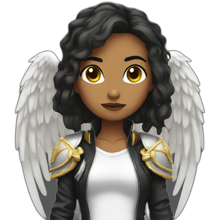 Badass angel emoji