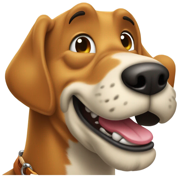 Happy scooby doo emoji