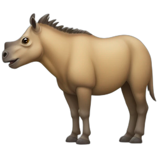 Rinoceronte correndo emoji