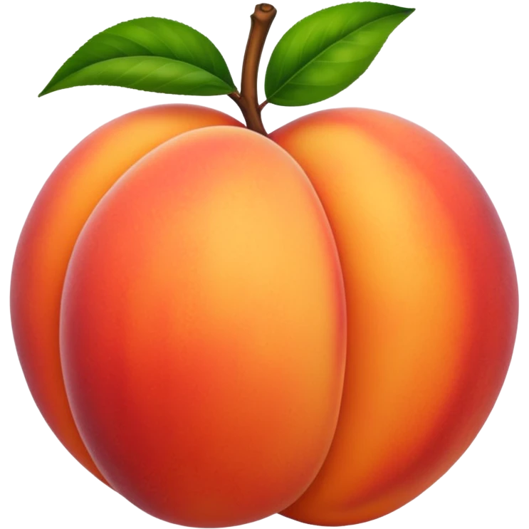 Peach emoji