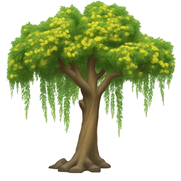 Acacia tree emoji