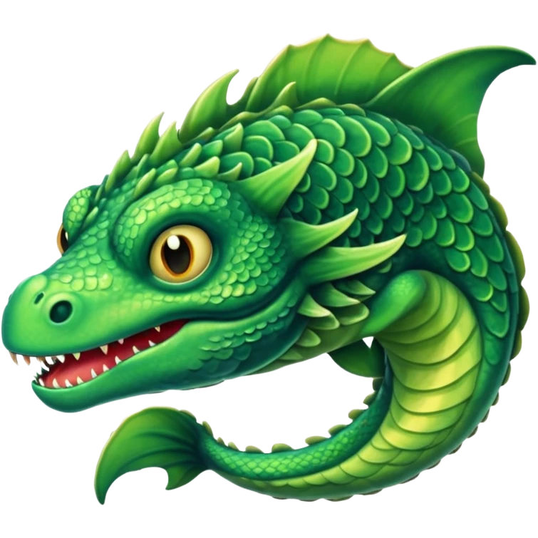 Bloop sea monster  emoji