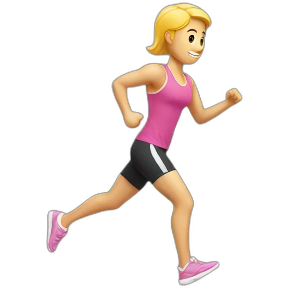 Jogging emoji