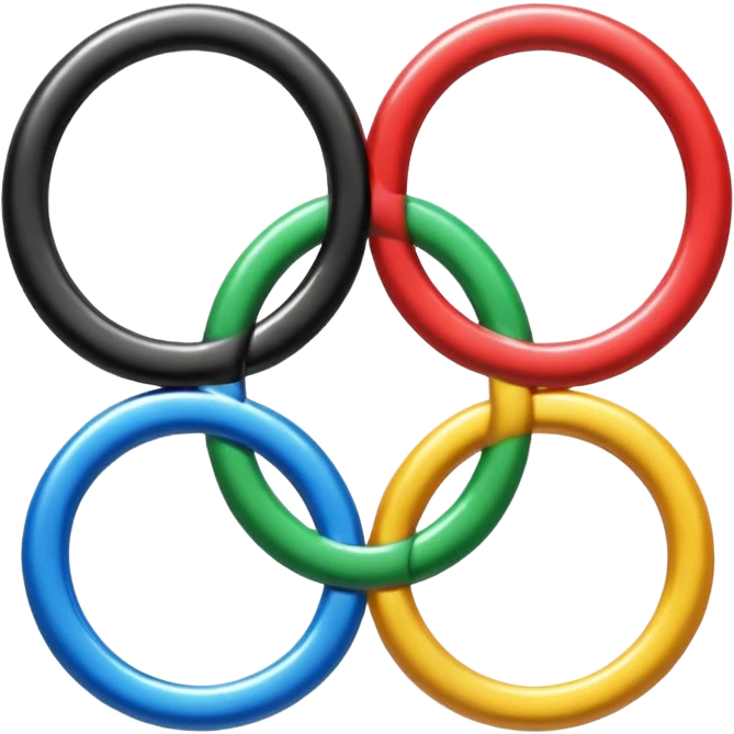 Olympic games rings emoji
