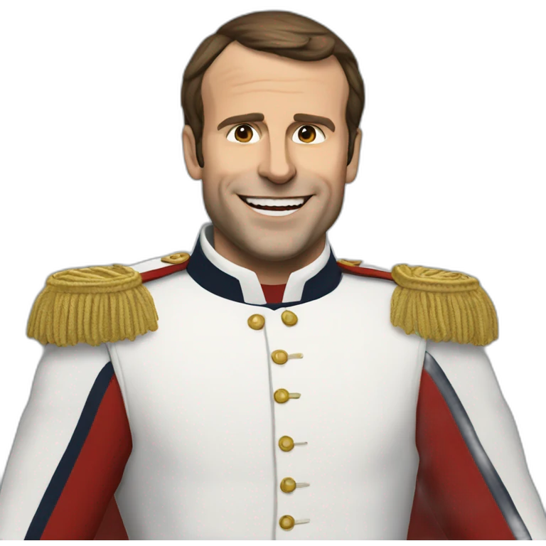 Macron choquer emoji