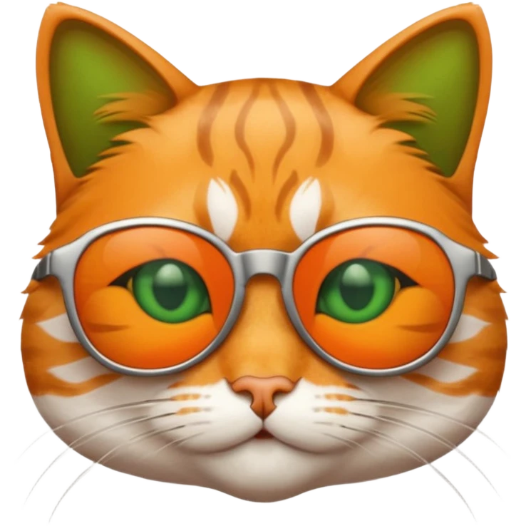 Cat wearing sunglasses emoji