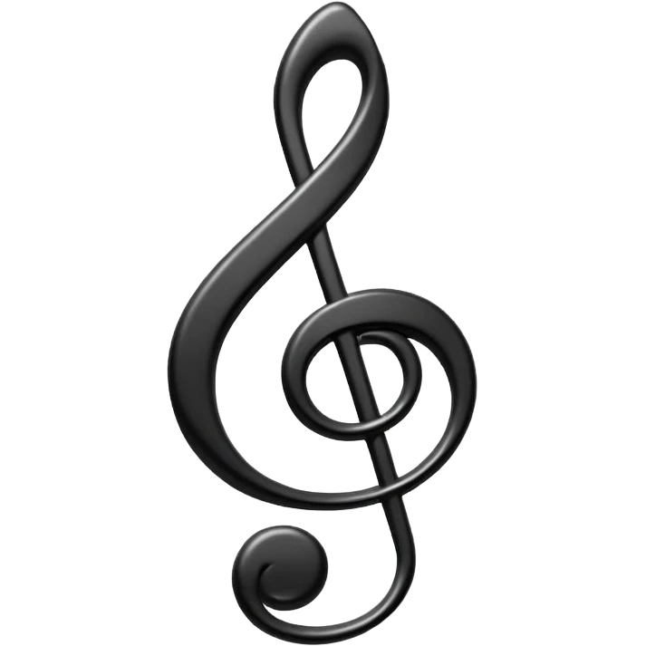 I want to create emoji i have one side 𝄢. I want to create its left side  emoji