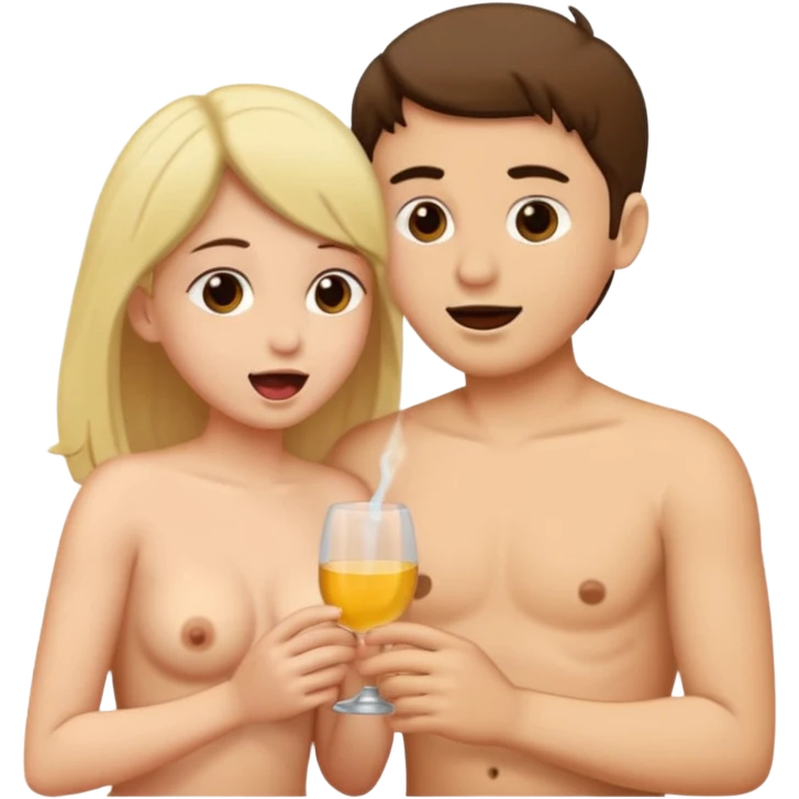 naked couple blowjob emoji
