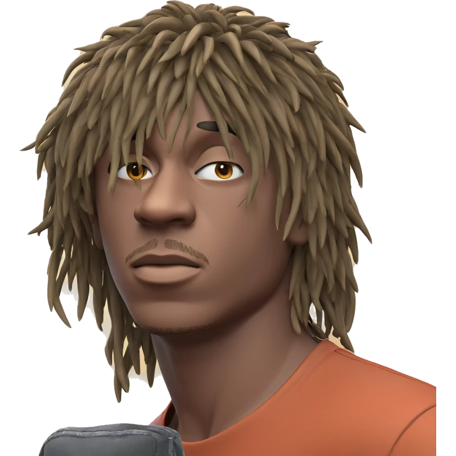 lonely boy in solitude emoji