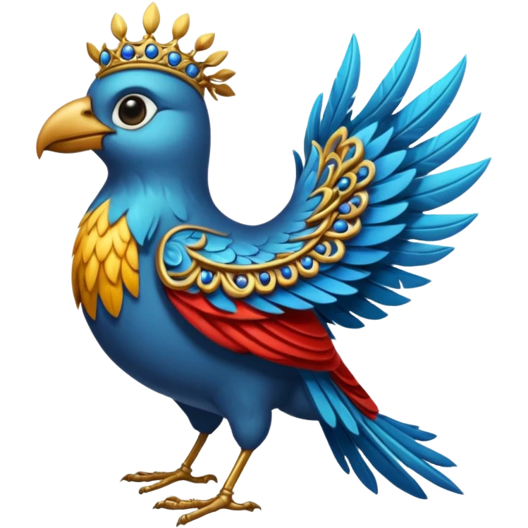 medieval animal bird emoji