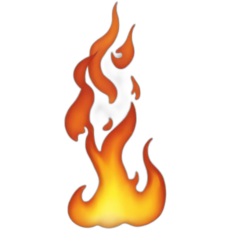 A fire kalp emoji