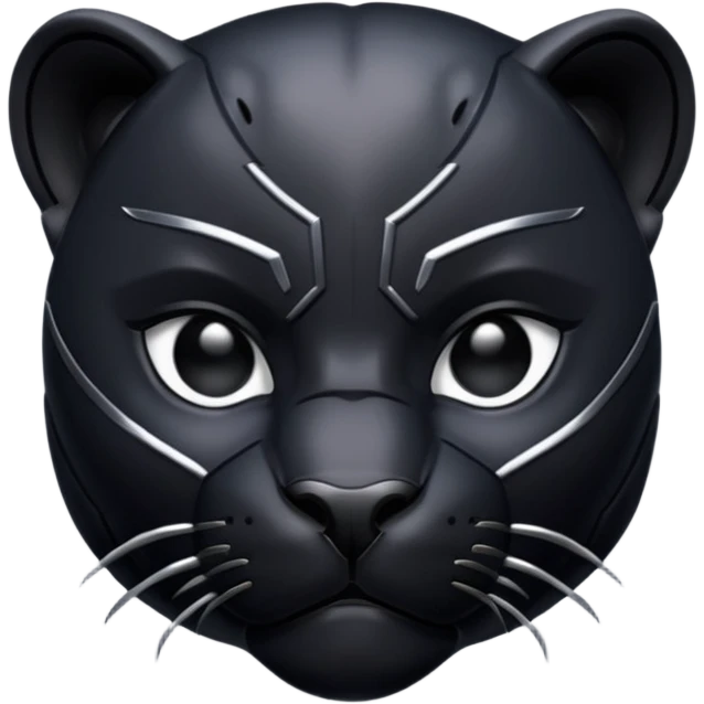 Black pantera emoji