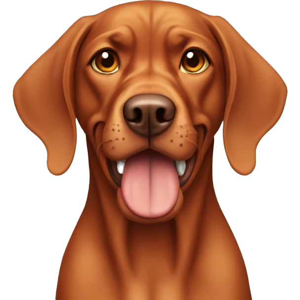 Vizsla angry emoji