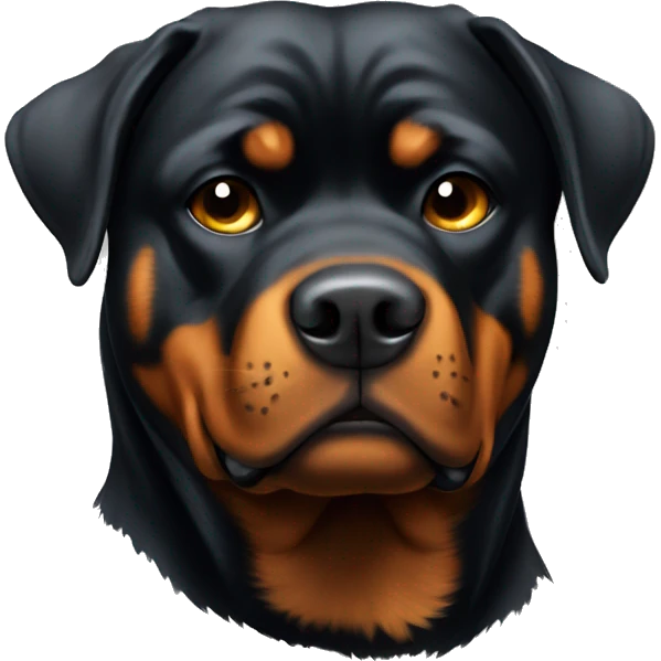 gangster rottweiler emoji