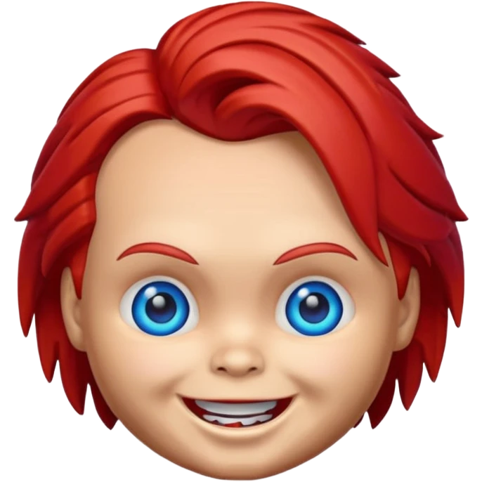 Un emojin de chuky emoji