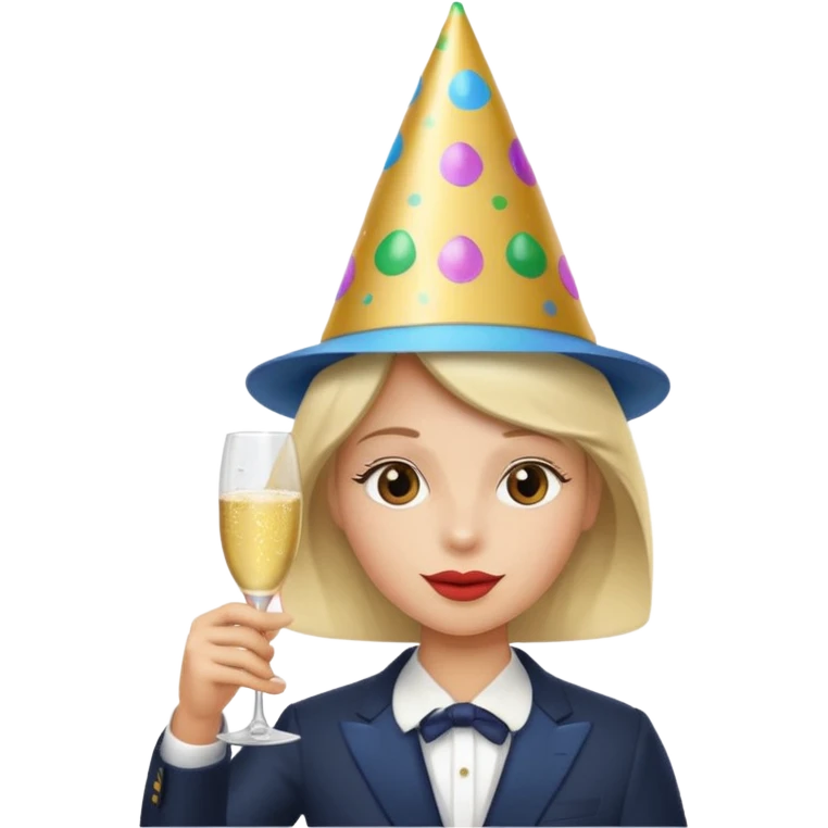 having a party emoji