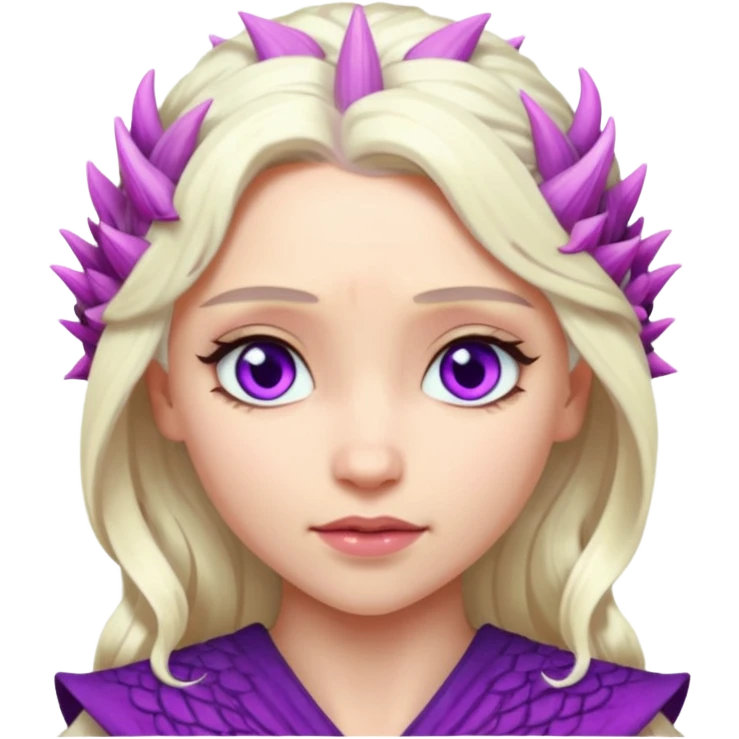 Tu peux créer un emojis de deanerys Targaryen emoji