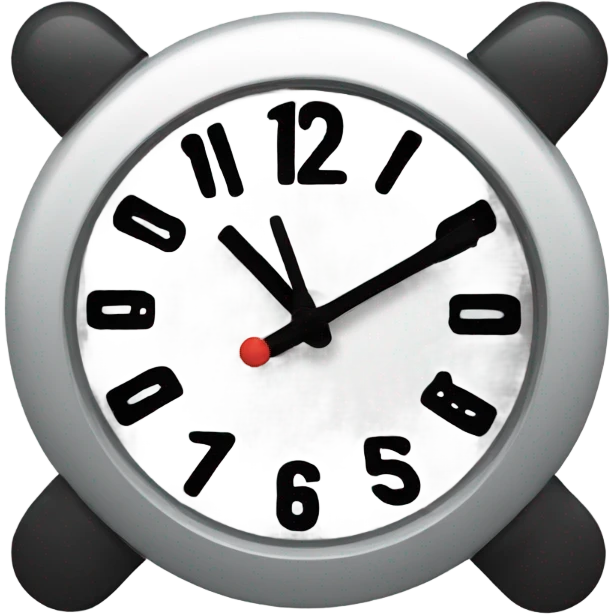 clock emoji