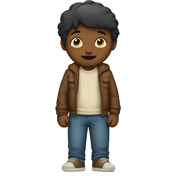 boy holding hand emoji