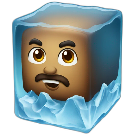 Ice cube emoji