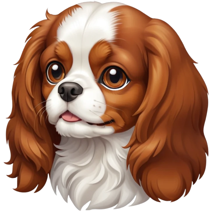 Dog cavalier king charles speniel emoji