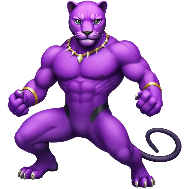 purple panther emoji