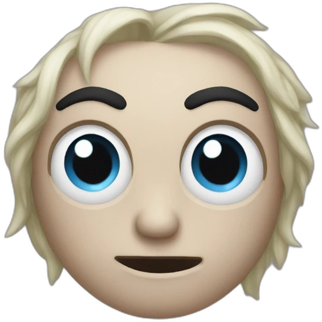 Cursed wink emoji