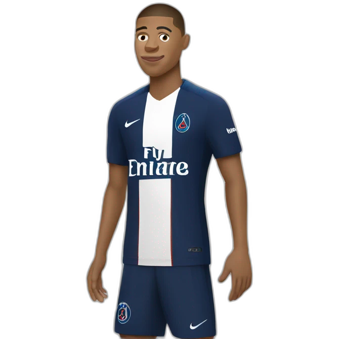 Kylian Mbappé emoji